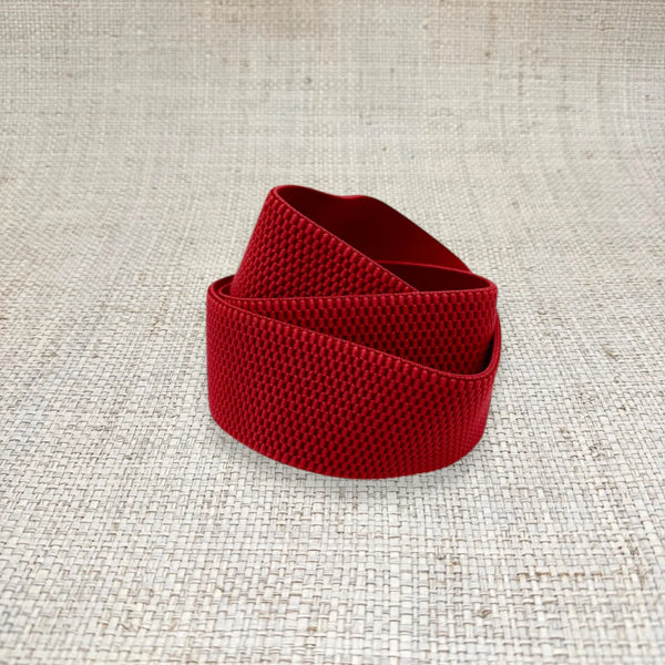 Red Interchangeable Stretch Belt Band