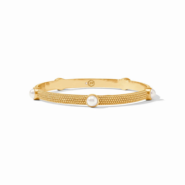 Cabochon Bangle | Pearl