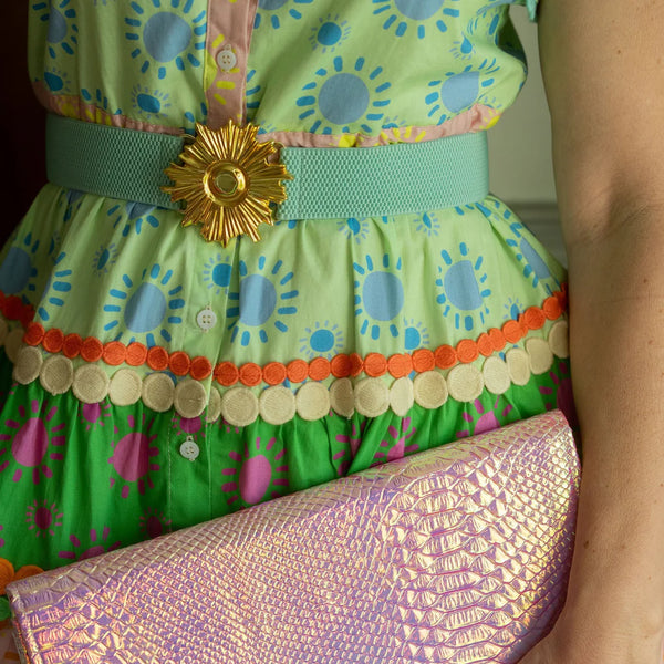 Aqua Interchangeable Stretch Belt Band