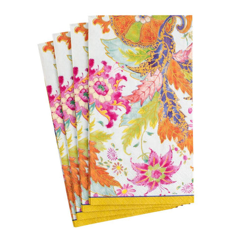 Tobacco Leaf Ivory Paper Guest Towel Napkins