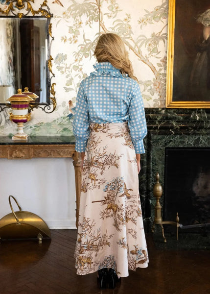 Maple Field & Feather© Brady Wrap Maxi Skirt