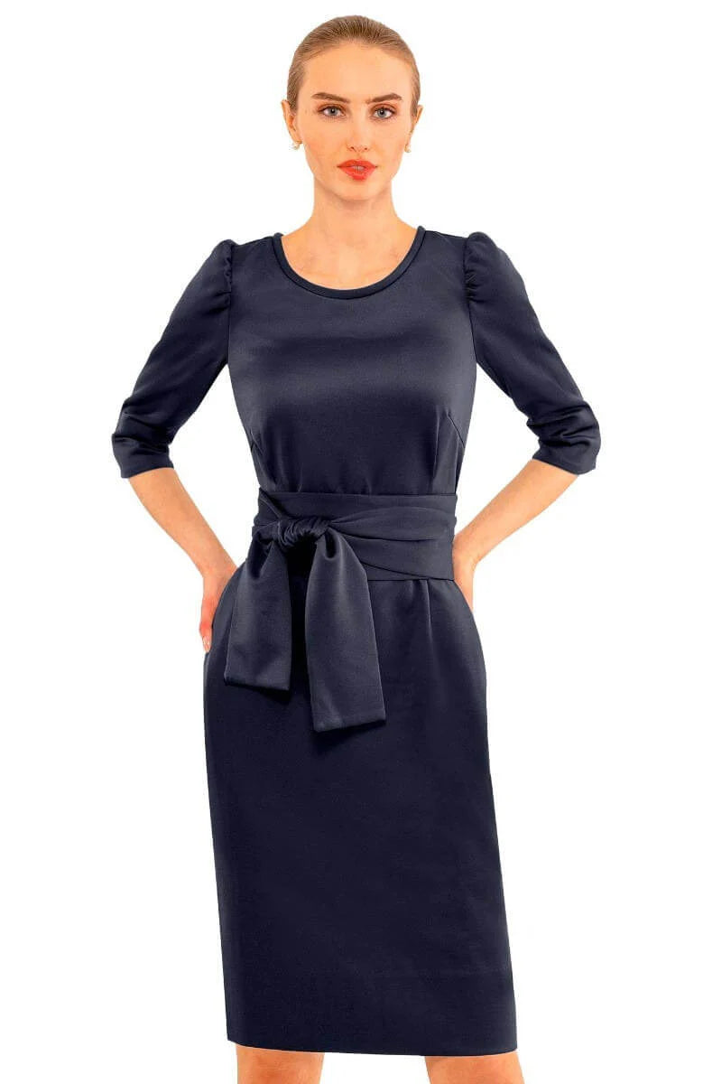 Expose Dress - Navy