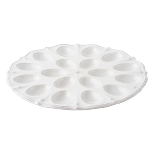 Berry & Thread 13" Deviled Egg Platter - Whitewash