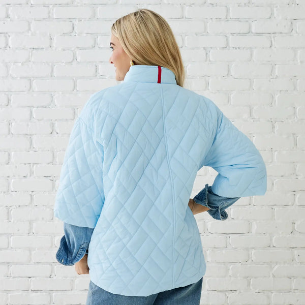 Penny Puffer Jacket | Light Blue