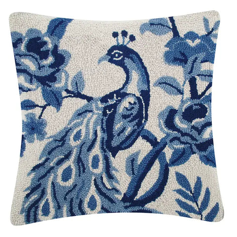 Chinoiserie Peacock Hook