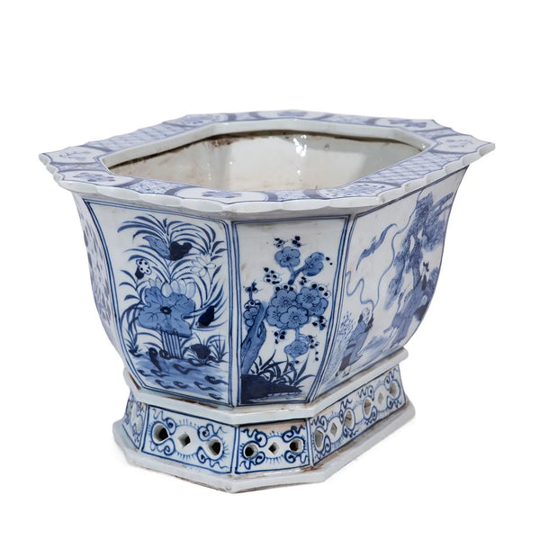 Handmade Foot Bath Planter Immortal Figures