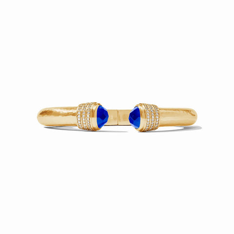 Luna Demi Cuff | Iridescent Sapphire Blue