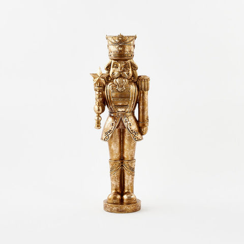 Gold Nutcracker Figurine | 23"