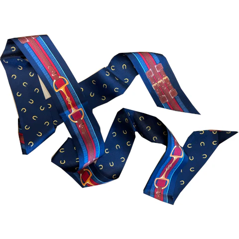 Saddle Up Belvedere Scarf | Navy