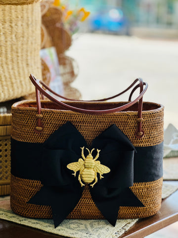 Large Oval Bali Bag