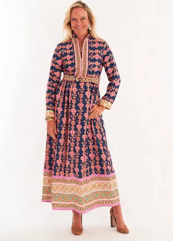 Lane Dress | Serendipity Blue Multi