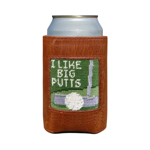 Big Putts Needlepoint Can Cooler