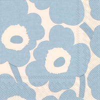 Unikko Cream Cocktail Napkins