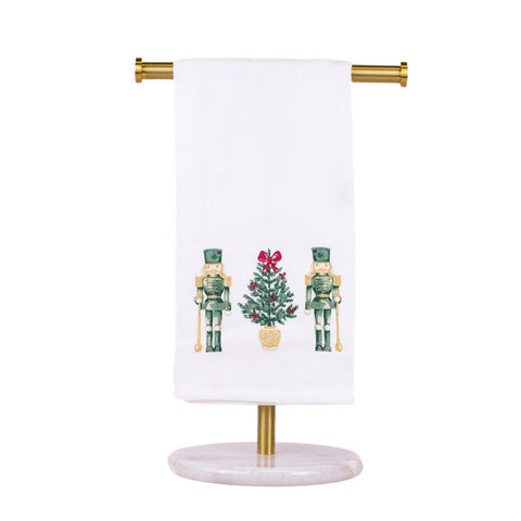 Watercolor Nutcracker Trio Hand Towel