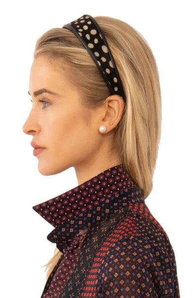 Dalmation Headband | Dal Khaki