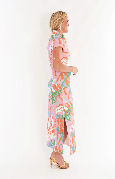 Tarpon Dress - Nouveau Guava