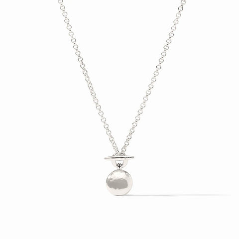 Solara Delicate Necklace | Silver