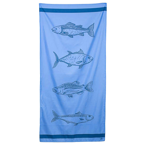 Keep it Reel Beach Towel | Palace/Royal Blue