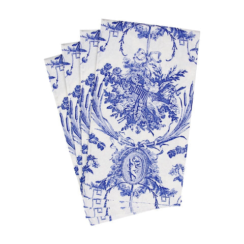 Romantic Toile Paper Guest Towel Napkins
