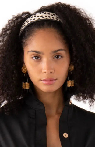 Dalmation Headband | Dal Black