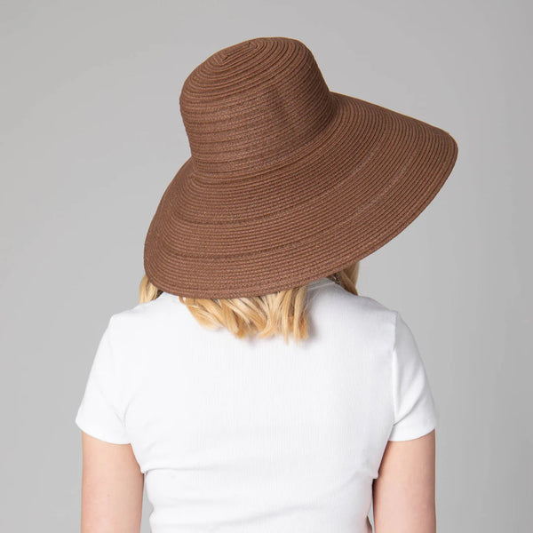 Newport - Women's 6-way Round Crown Sun Hat | Brown