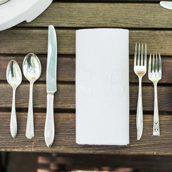 Found Silver Plate Flatware, Set of 5