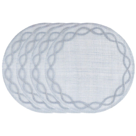 Tuileries Garden Placemat Set/4 - Chambray