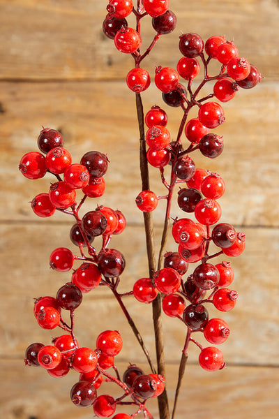 26" WP Mini Berry/Cranberry Spray