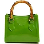 Jelly Tote with Bamboo Handles