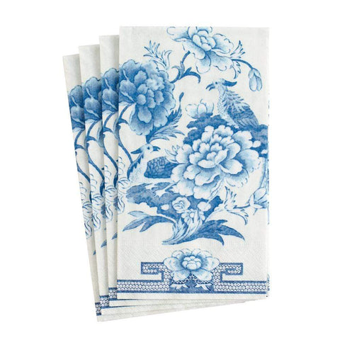 Blue and White Paper Guest Towel Napkins