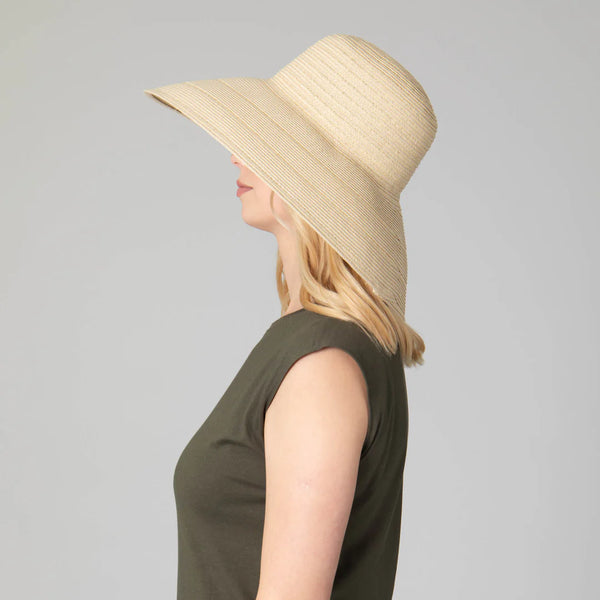 Newport - Women's 6-way Round Crown Sun Hat | Natural