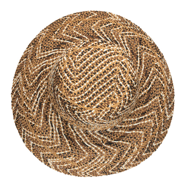 The Briza - Open Weave Round Crown Hat