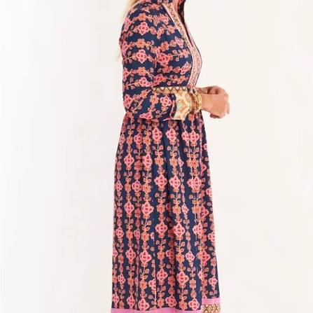 Lane Dress | Serendipity Blue Multi