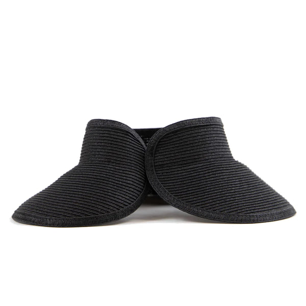 Signature Women's Ultrabraid Large Brim Visor | Black