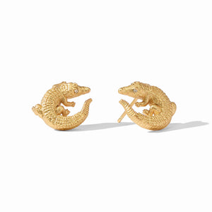 Alligator Stud Earrings