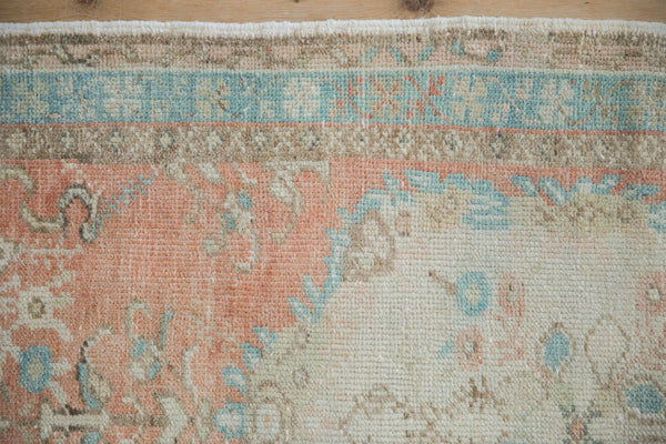 Vintage Distressed Oushak Rug Runner | 2.5 x 5