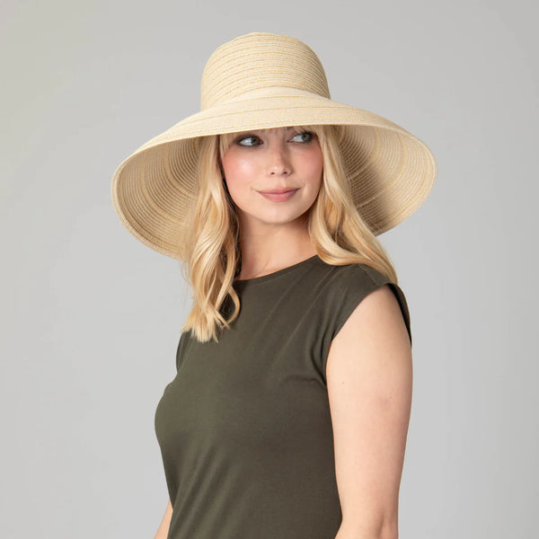 Newport - Women's 6-way Round Crown Sun Hat | Natural