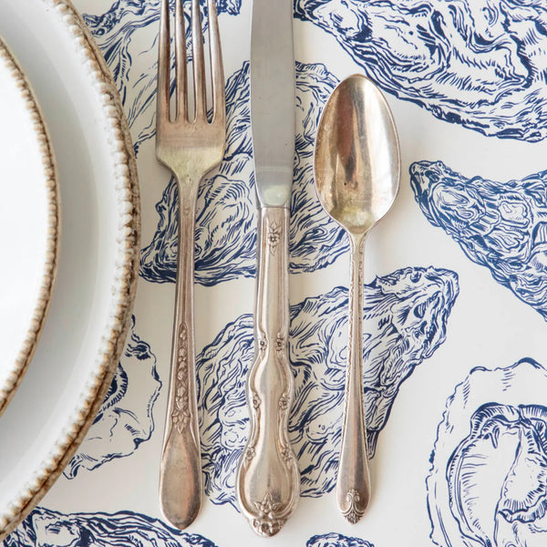 Blue Oyster Reef Placemat Pad