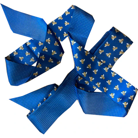 Buzzed Belvedere Scarf | Blue