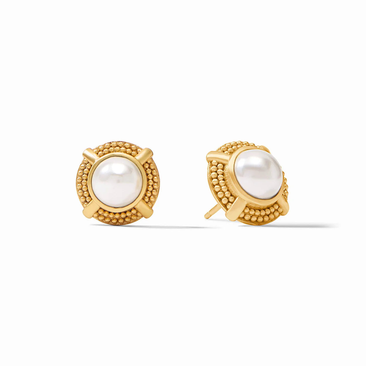 Cabochon Stud | Pearl