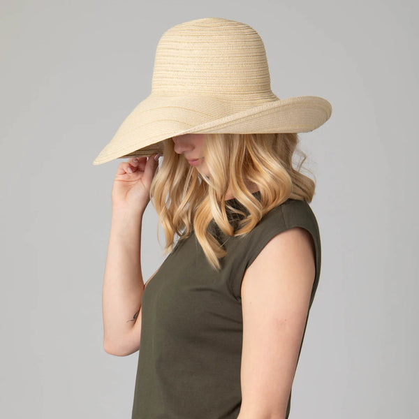 Newport - Women's 6-way Round Crown Sun Hat | Natural