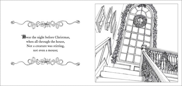 The Night Before Christmas Coloring Book: The Classic Edition