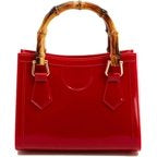 Jelly Tote with Bamboo Handles