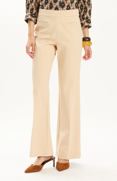 Marilyn Knit Pant | Fawn