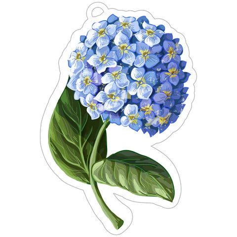 Blue Hydrangea Blossom Gift Tag