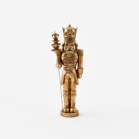 Gold Nutcracker Figurine | 15.5"