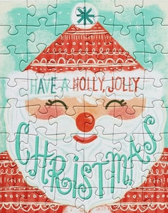 Holly Jolly Santa Puzzle