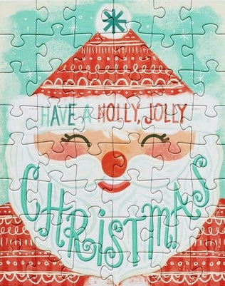 Holly Jolly Santa Puzzle