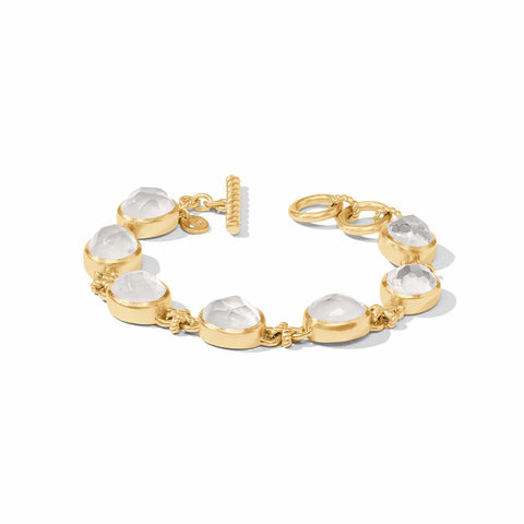 Nassau Demi Stone Bracelet | Iridescent Clear Crystal