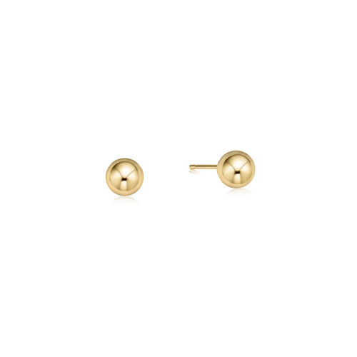 Classic 6mm Ball Stud - Gold